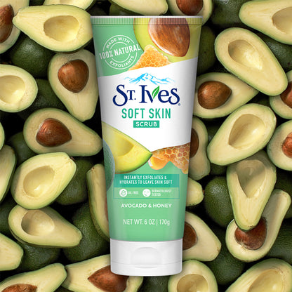 St. Ives Soft Skin Avocado & Honey Face Scrub