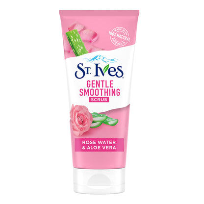 St. Ives Gentle Smoothing Rose Water & Aloe Vera Face Scrub