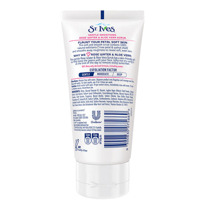 St. Ives Gentle Smoothing Rose Water & Aloe Vera Face Scrub