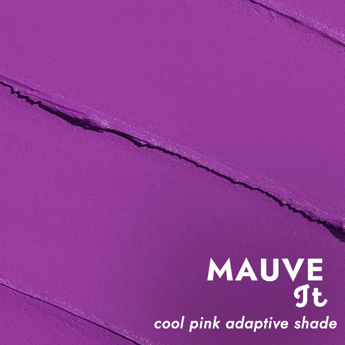 Nykaa Cosmetics Get Cheeky Blush Stick in Mauve It, a creamy blush stick with mauve shade, shown on a makeup model's cheek.