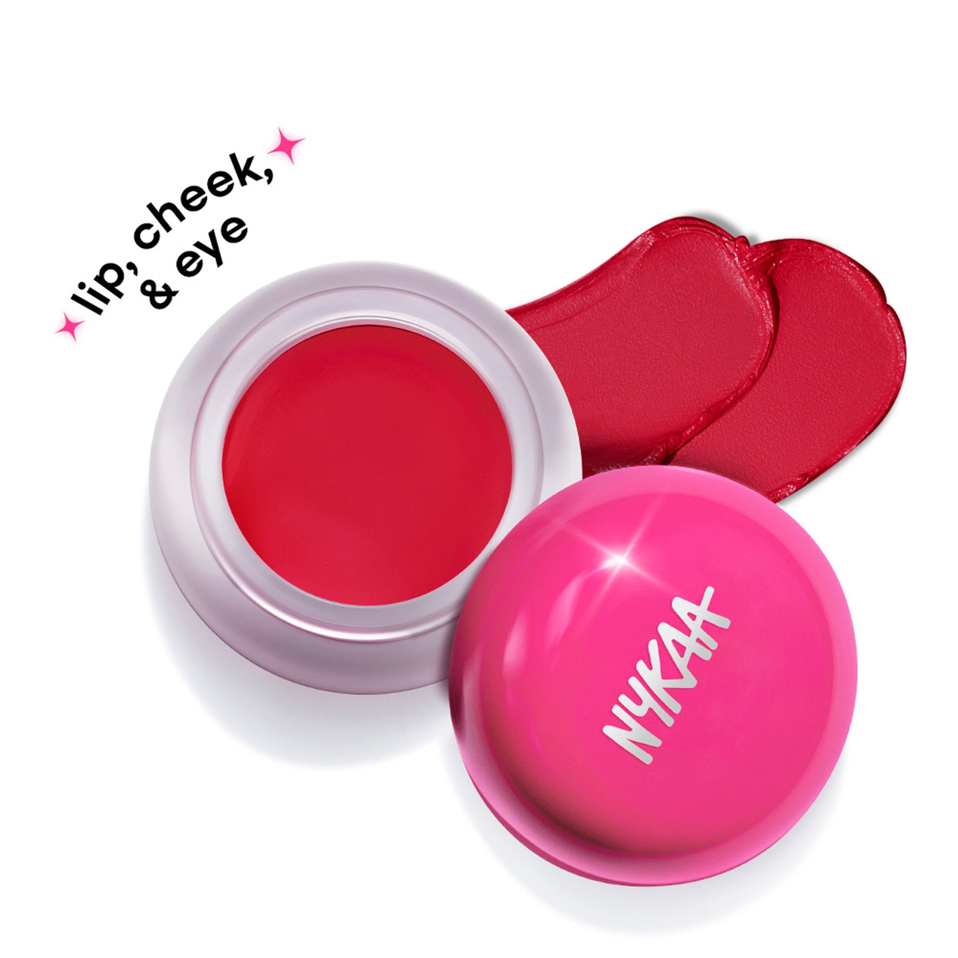 Nykaa Cosmetics Whipped Blurring Multi-use Blush Pot For Lips Cheeks & Eyes - Whip It Up