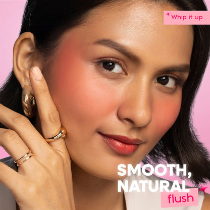 Nykaa Cosmetics Whipped Blurring Multi-use Blush Pot For Lips Cheeks & Eyes - Whip It Up
