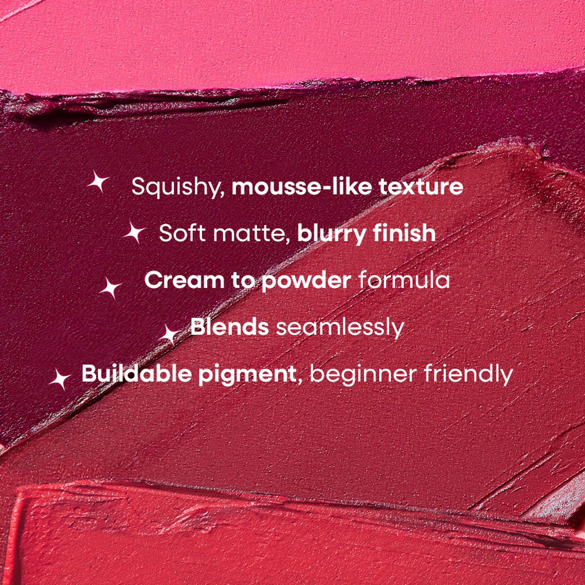 Nykaa Cosmetics Whipped Blurring Multi-use Blush Pot For Lips Cheeks & Eyes - Fluff And Fold