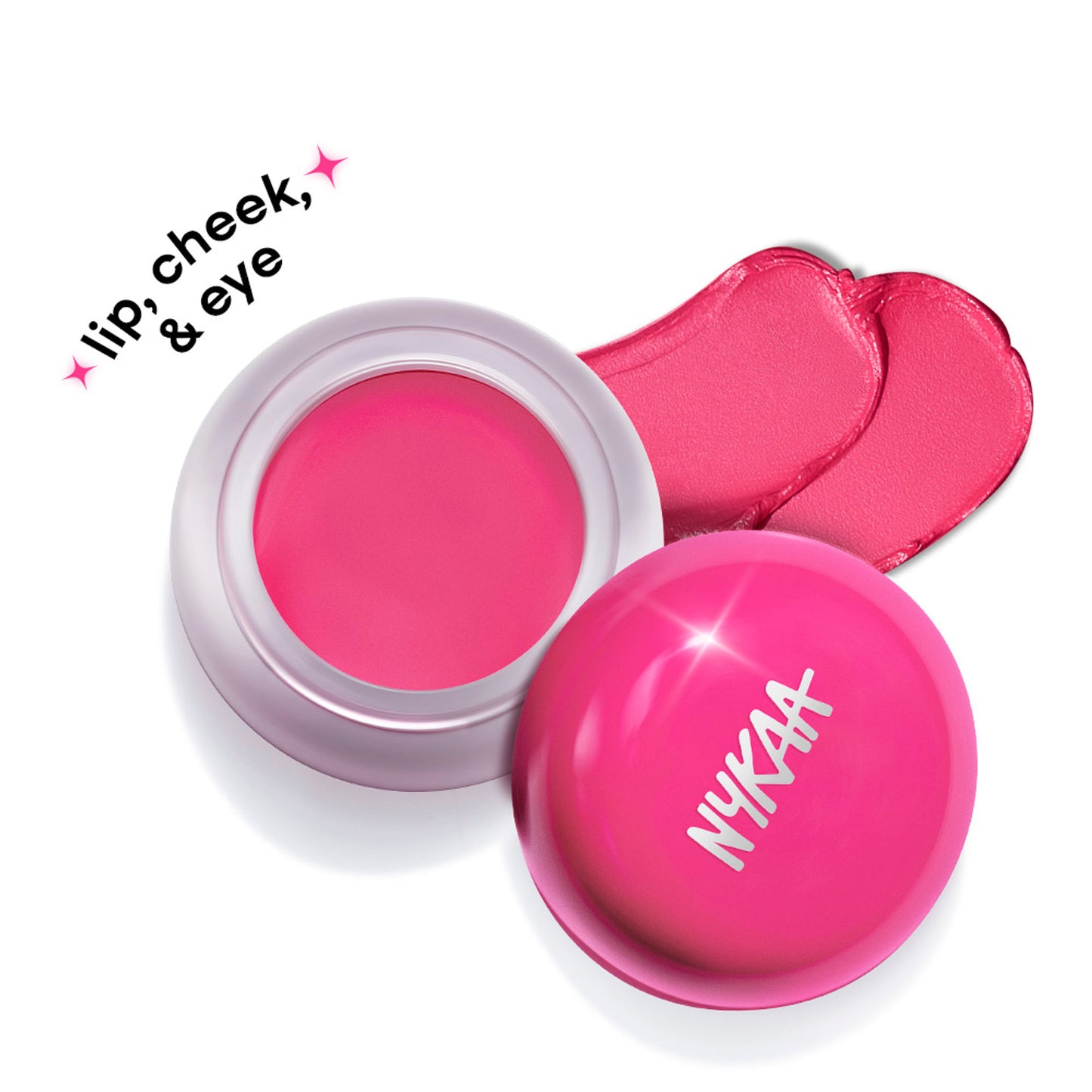 Nykaa Cosmetics Whipped Blurring Multi-use Blush Pot For Lips Cheeks & Eyes - Sweet Whip