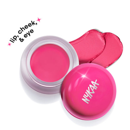 Nykaa Cosmetics Whipped Blurring Multi-use Blush Pot For Lips Cheeks & Eyes - Sweet Whip