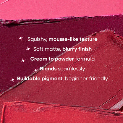 Nykaa Cosmetics Whipped Blurring Multi-use Blush Pot For Lips Cheeks & Eyes - Sweet Whip