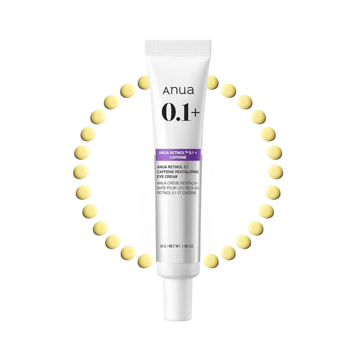 Anua Retinol 0.1 Caffeine Revitalizing Eye Cream