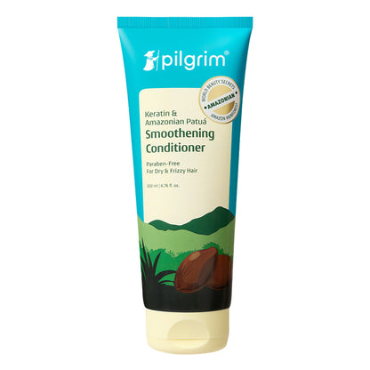 Pilgrim Amazonian Patua & Keratin Hair Smoothing Conditioner for Dry & Frizzy Hair Paraben Free