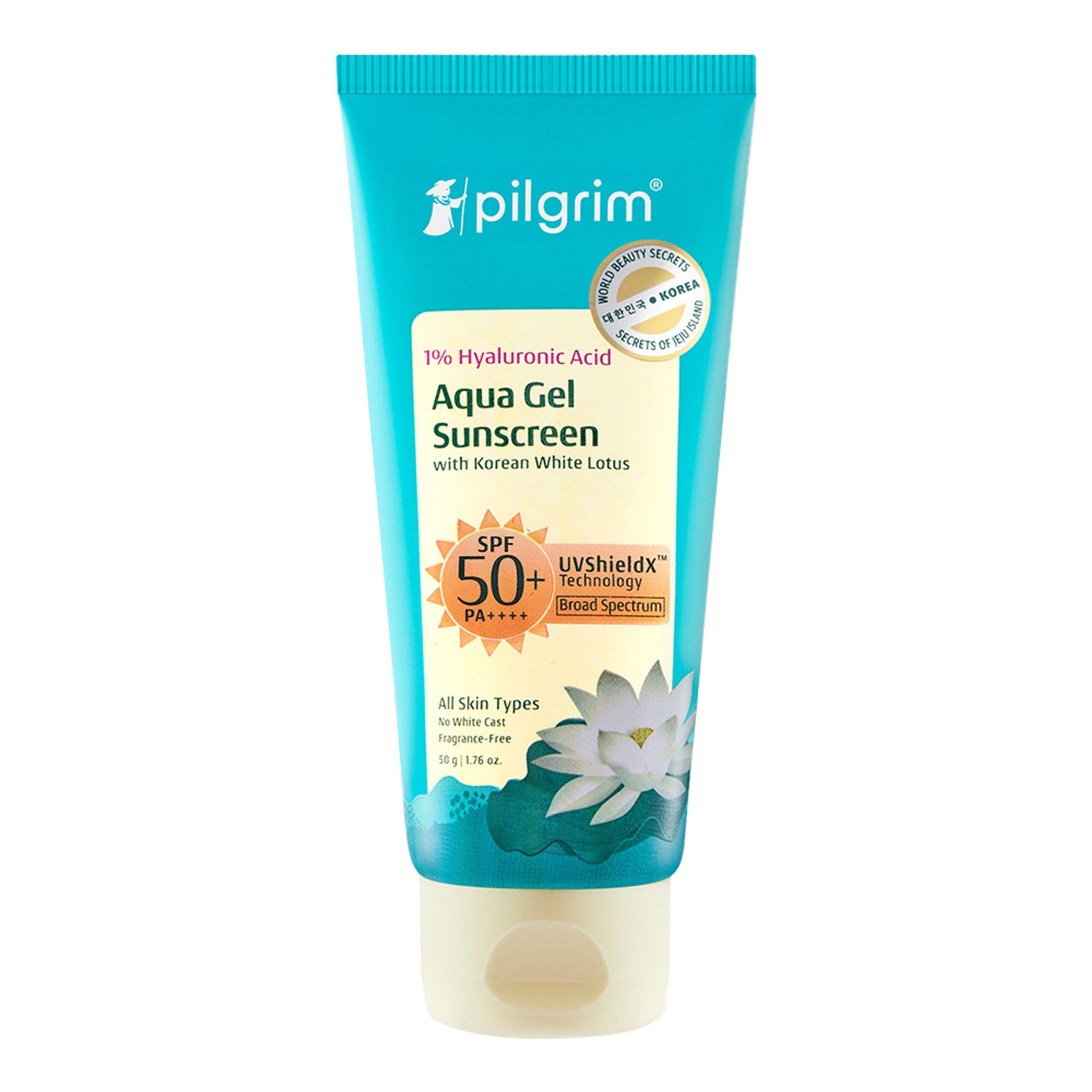 Pilgrim 1% Hyaluronic Acid Sunscreen Gel SPF 50 PA+++
