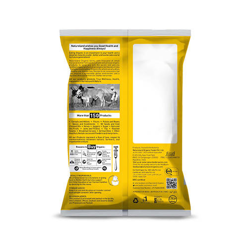 Nature Land Organics Soybean Flour - Indyancart