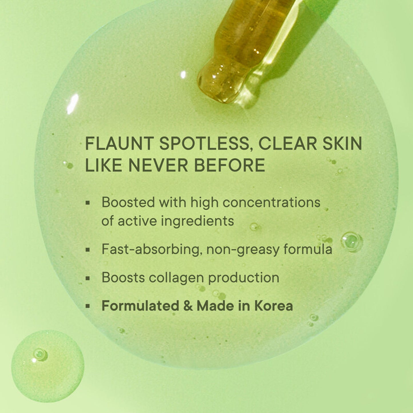 Quench Dark Spot Correcting Korean Serum with Cica