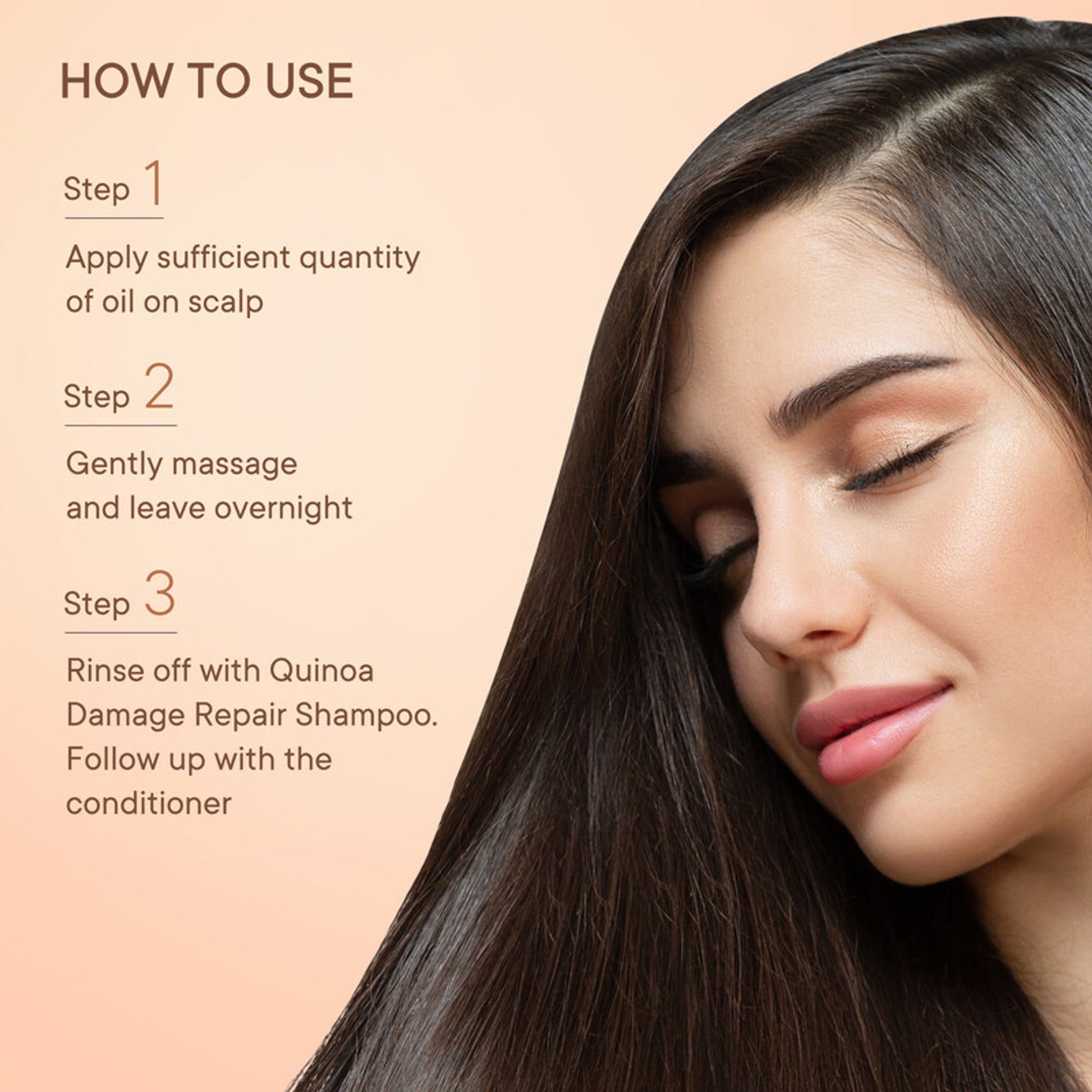 Quench Damage Repair Hair Oil With Quinoa Protein
