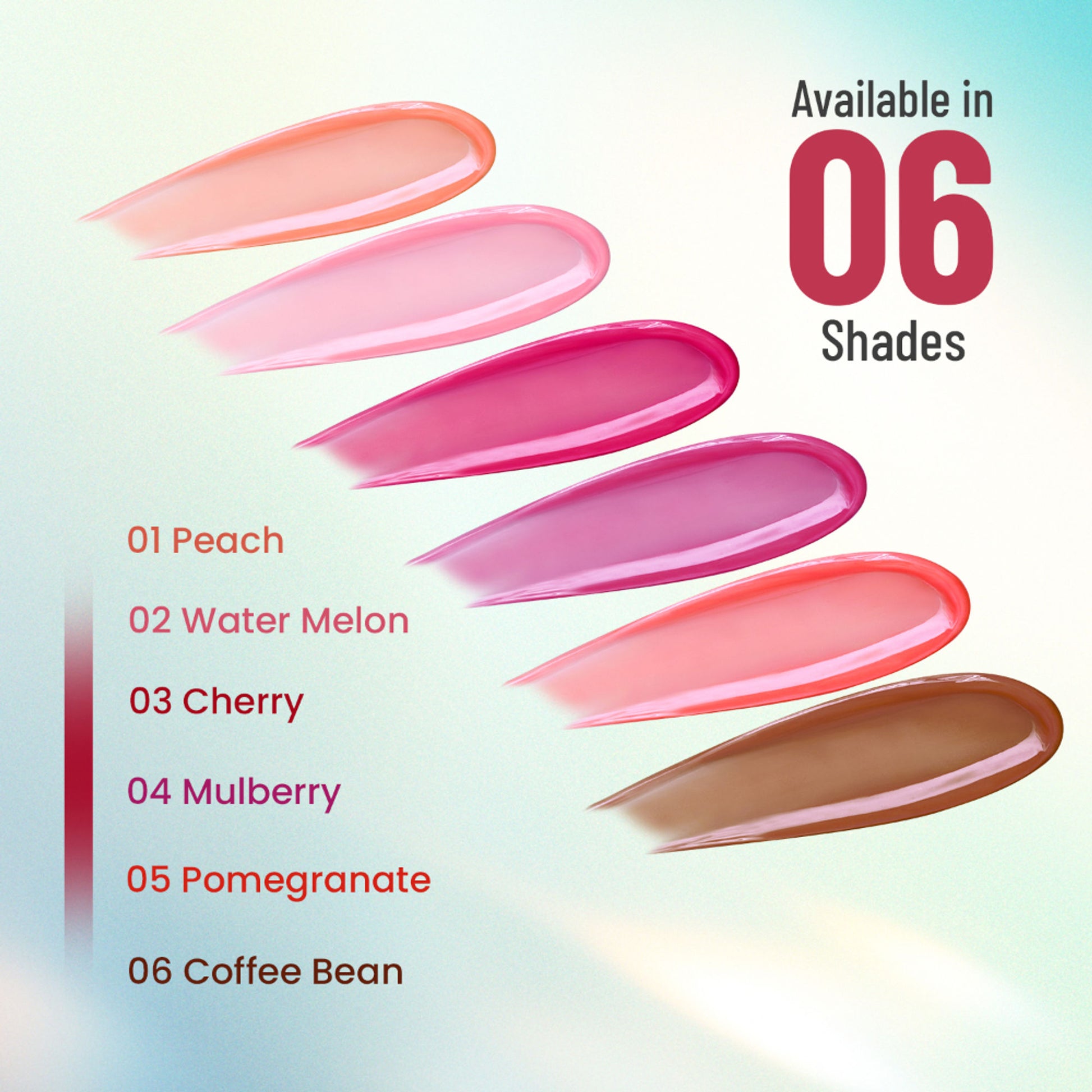Swiss Beauty Kiss Kandy Tinted Lip Balm, Non-Sticky with Olive Oil & Vitamin E - 02 Water Melon