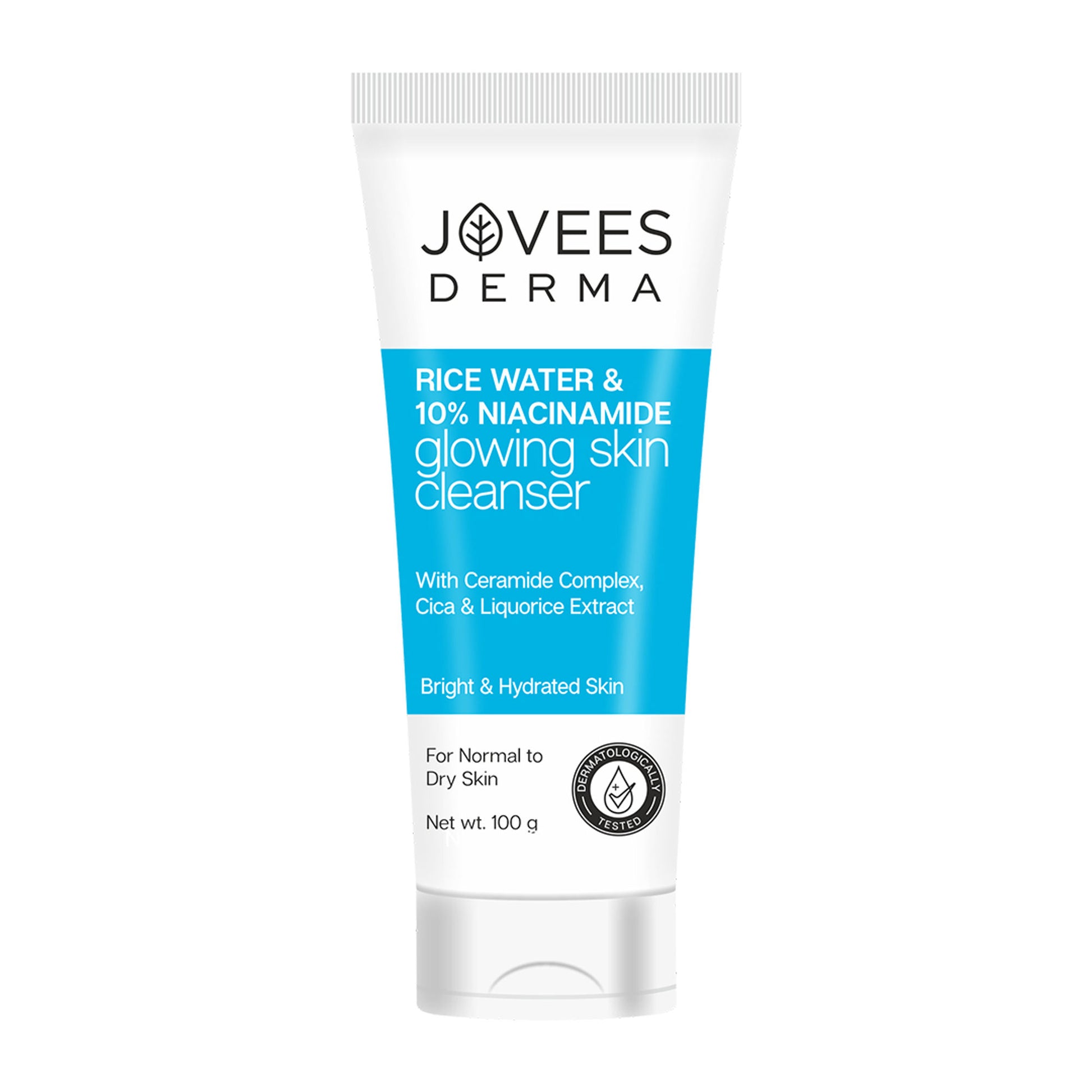 Jovees Derma Rice Face Water 10% Niacinamide Glowing Skin Cleanser