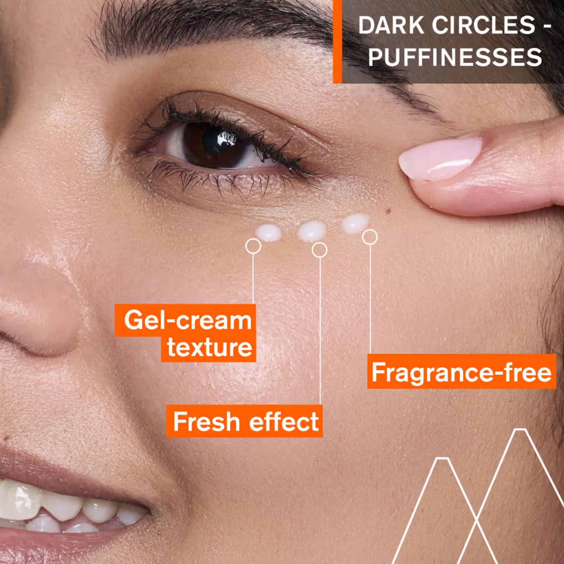 Uriage Depiderm Eye Cream with Vitamin C Destran Sulfate For Dark Cicles, Puffy Eyes, Fine Lines
