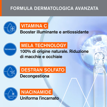Uriage Depiderm Eye Cream with Vitamin C Destran Sulfate For Dark Cicles, Puffy Eyes, Fine Lines
