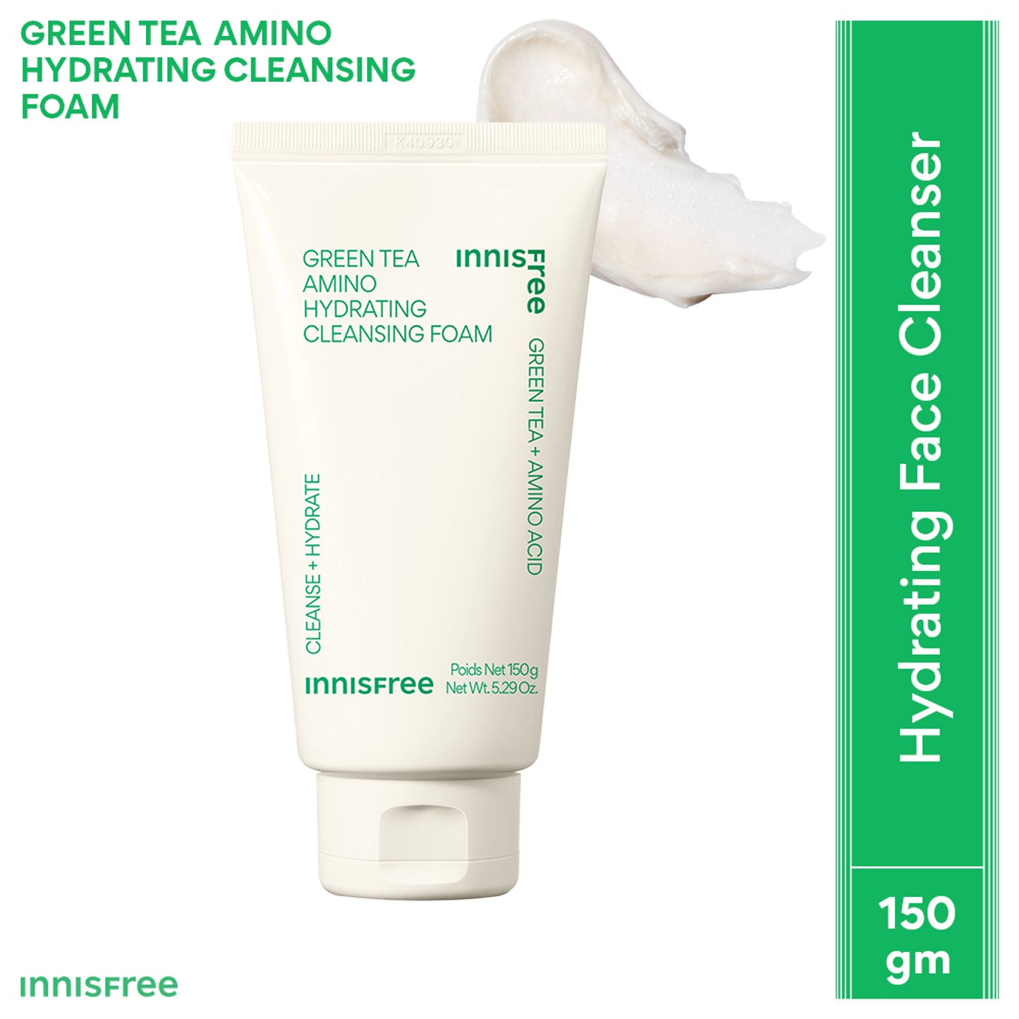Innisfree Green Tea Amino Acid Foam Cleanser