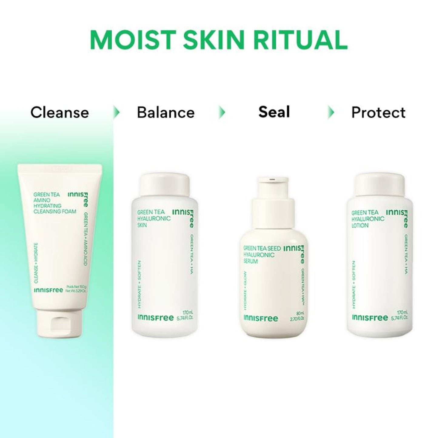 Innisfree Green Tea Amino Acid Foam Cleanser