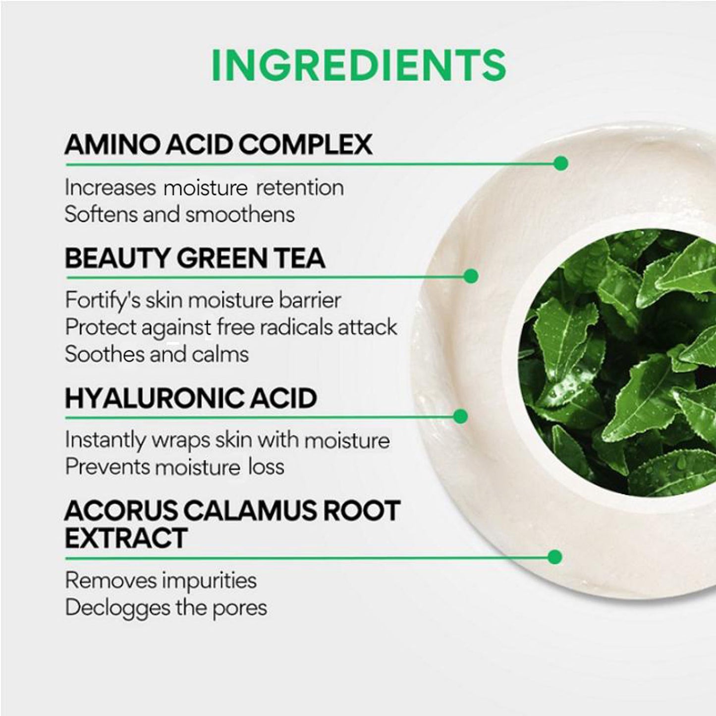Innisfree Green Tea Amino Acid Foam Cleanser