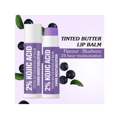 BAKE 2% Kojic Acid Tinted Lip Brightening Balm with 1% Alpha Arbutin For Dark & Pigmented Lips