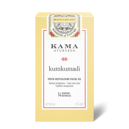 Kama Ayurveda Kumkumadi Youth - Revitalising Facial Oil, For Uneven Skin & Dark Spot Removal