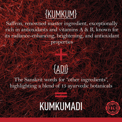 Kama Ayurveda Kumkumadi Youth - Revitalising Facial Oil, For Uneven Skin & Dark Spot Removal