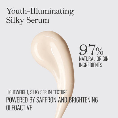 Kama Ayurveda Kumkumadi Youth Silky Serum bottle with gold accents, designed to enhance skin radiance and even skin tone.