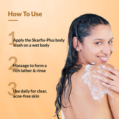 Fixderma Skarfix Plus Brightening Body Wash with Kojic Acid & Niacinamide Body Wash Shower Gel