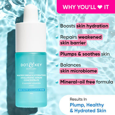 Dot & Key Water Drench Hydrating Hyaluronic Serum Concentrate