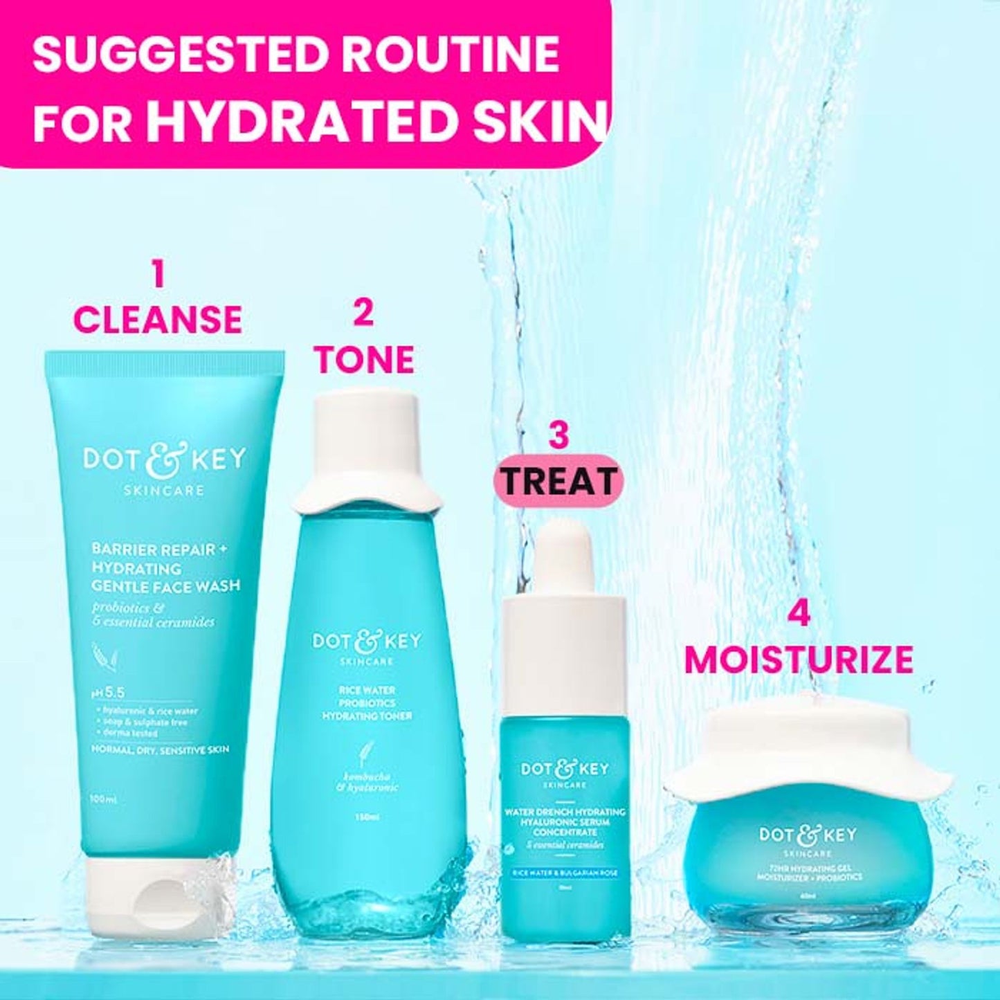 Dot & Key Water Drench Hydrating Hyaluronic Serum Concentrate