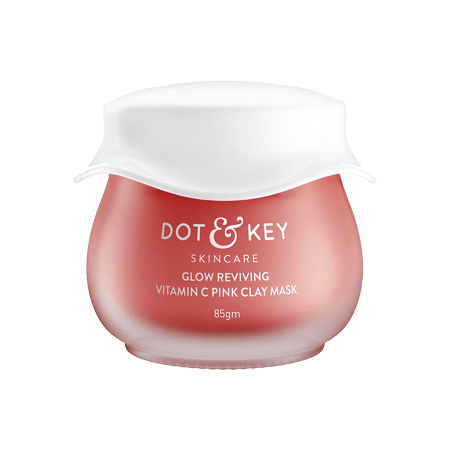 Dot & Key Pink Clay Face Mask For Glowing Skin With Vitamin C- Fades Dark Spots