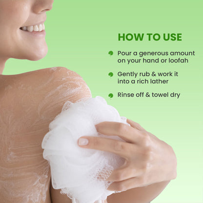 Dot & Key Cica Calming Salicylic Exfoliating Shower Gel, With Niacinamide, Acne & Oil Control