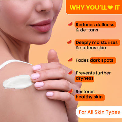 Dot & Key Vitamin C + E Super Bright Body Lotion, With Blood Orange & Niacinamide, Deep Nourishment