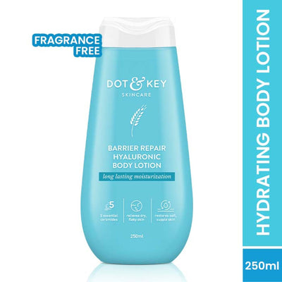 Dot & Key Blueberry Hydrate Barrier Repair Body Lotion, Long-Lasting Moisturization