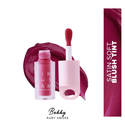 Simply Nam Satin Soft Blush Tint - Bobby - Ruby Smoke