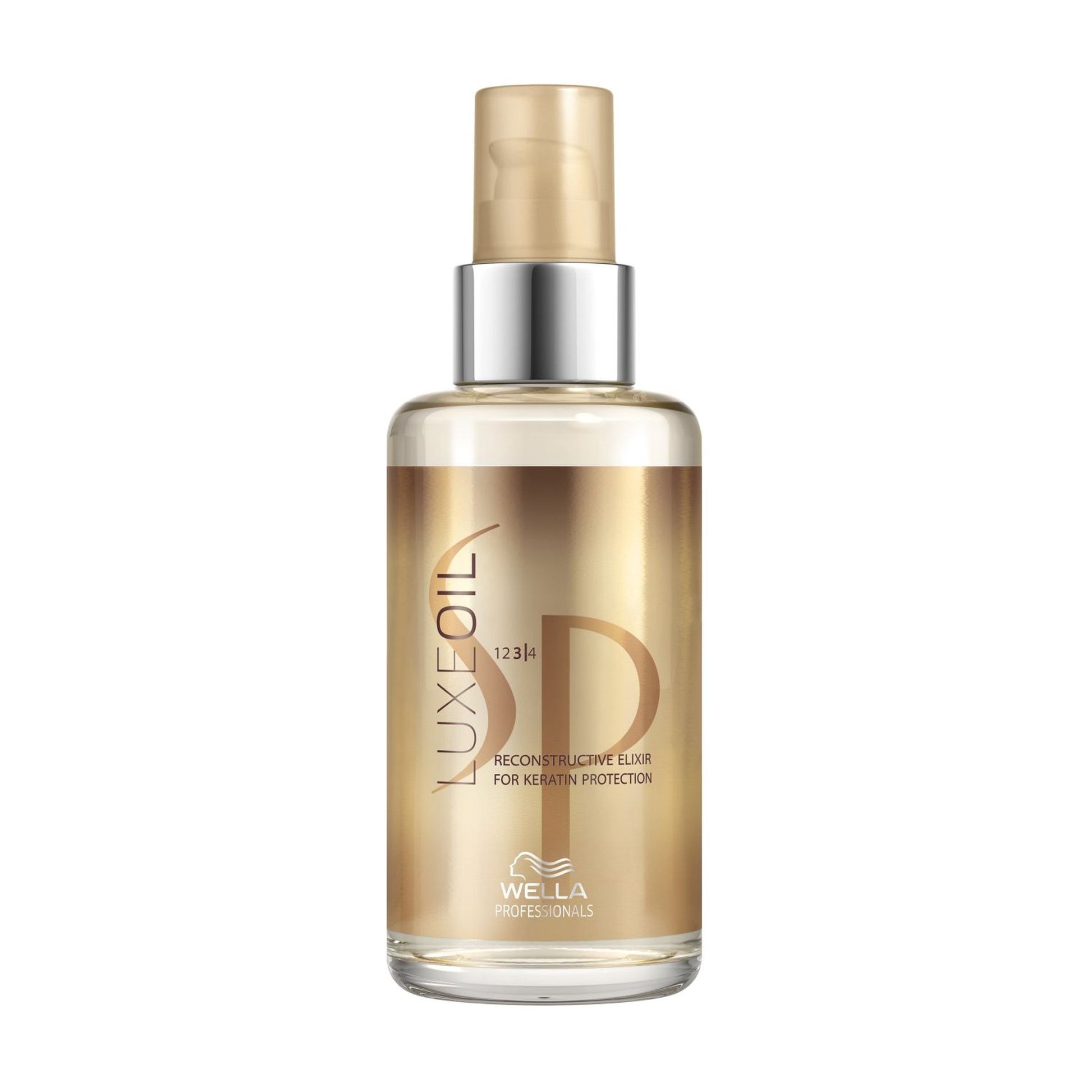 System Professional LuxeOil Reconstructive Elixir for Keratin Protection for Soft, Frizz-Free Hair