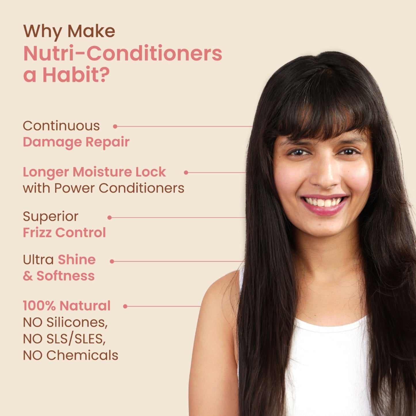 Nat Habit Five Oil Hibiscus Shampoo & Conditioner Combo For Hair Fall Control, 72 Hr Frizz Control