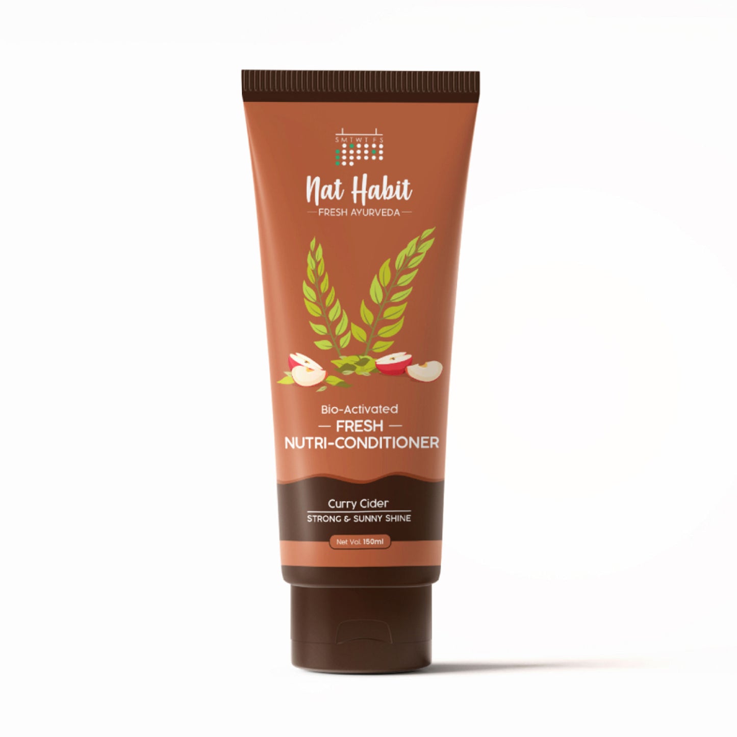 Nat Habit Curry Cider Shampoo & Conditioner For Soft & Shiny Hair, Sulphate Free Hydration Kit