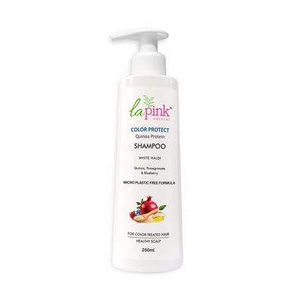 La Pink Color Protect Shampoo Preserves Vibrancy For Color Treated Hair With Quinoa Protein