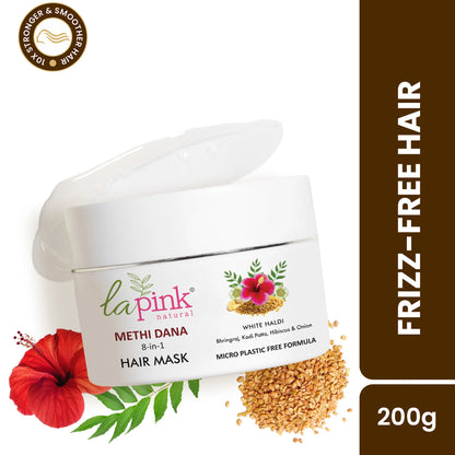 La Pink Methi Dana 8-in-1 Hair Mask