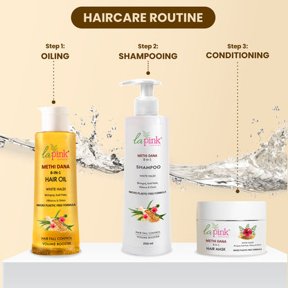 La Pink Methi Dana 8-in-1 Hair Mask