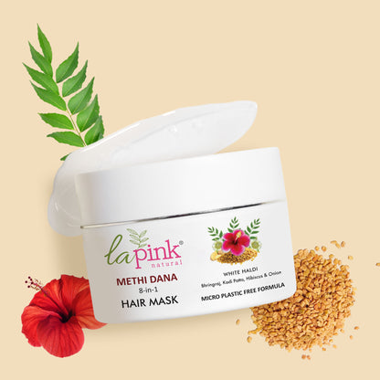 La Pink Methi Dana 8-in-1 Hair Mask