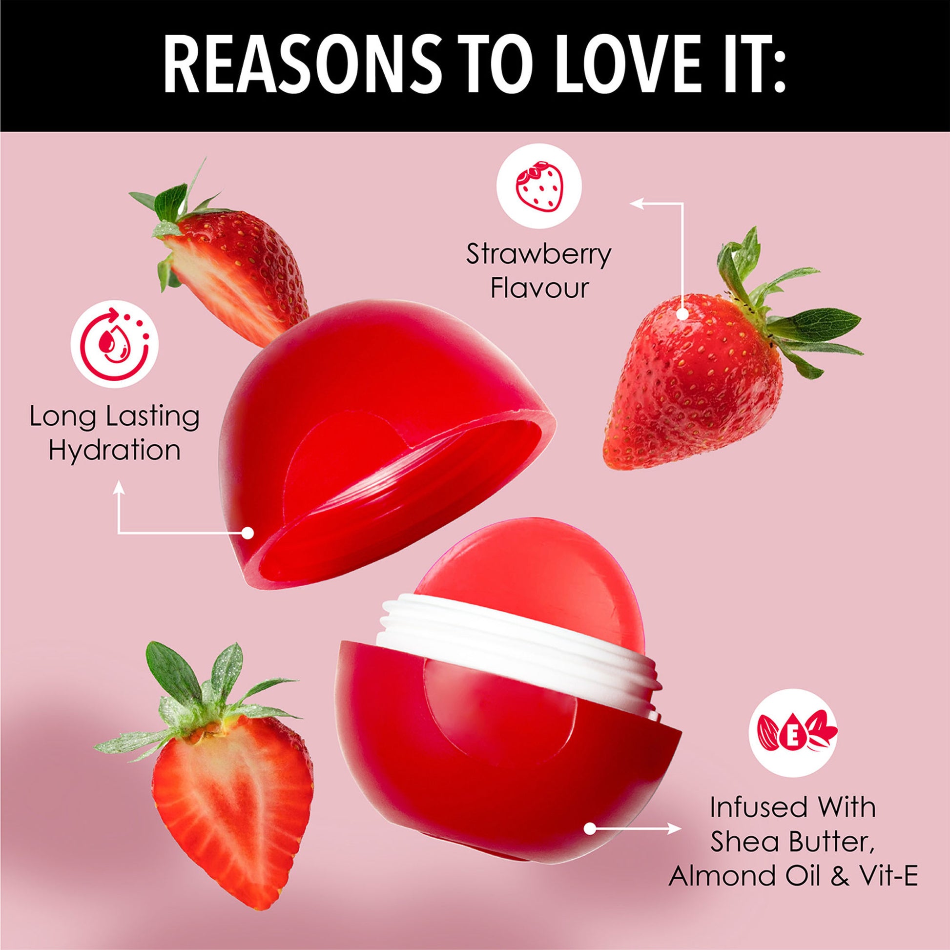 Blue Heaven Tinted Lip Bomb - Strawberry