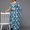Dhiyona VA Women's Ethnic Motifs Printed Kurta With Trousers & With Dupatta
