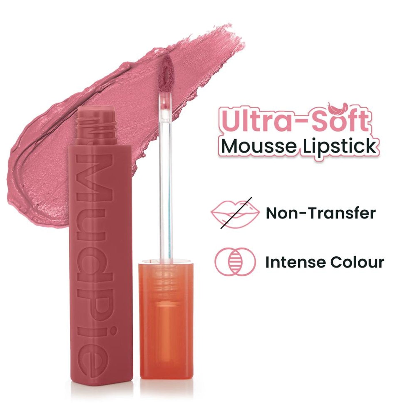 Swiss Beauty MudPie Lipstick With Velvet Matte Finish - 3 Nude Pie