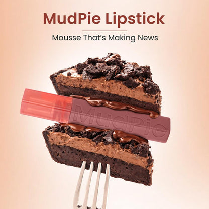 Swiss Beauty MudPie Lipstick With Velvet Matte Finish - 9 Burnt Berry