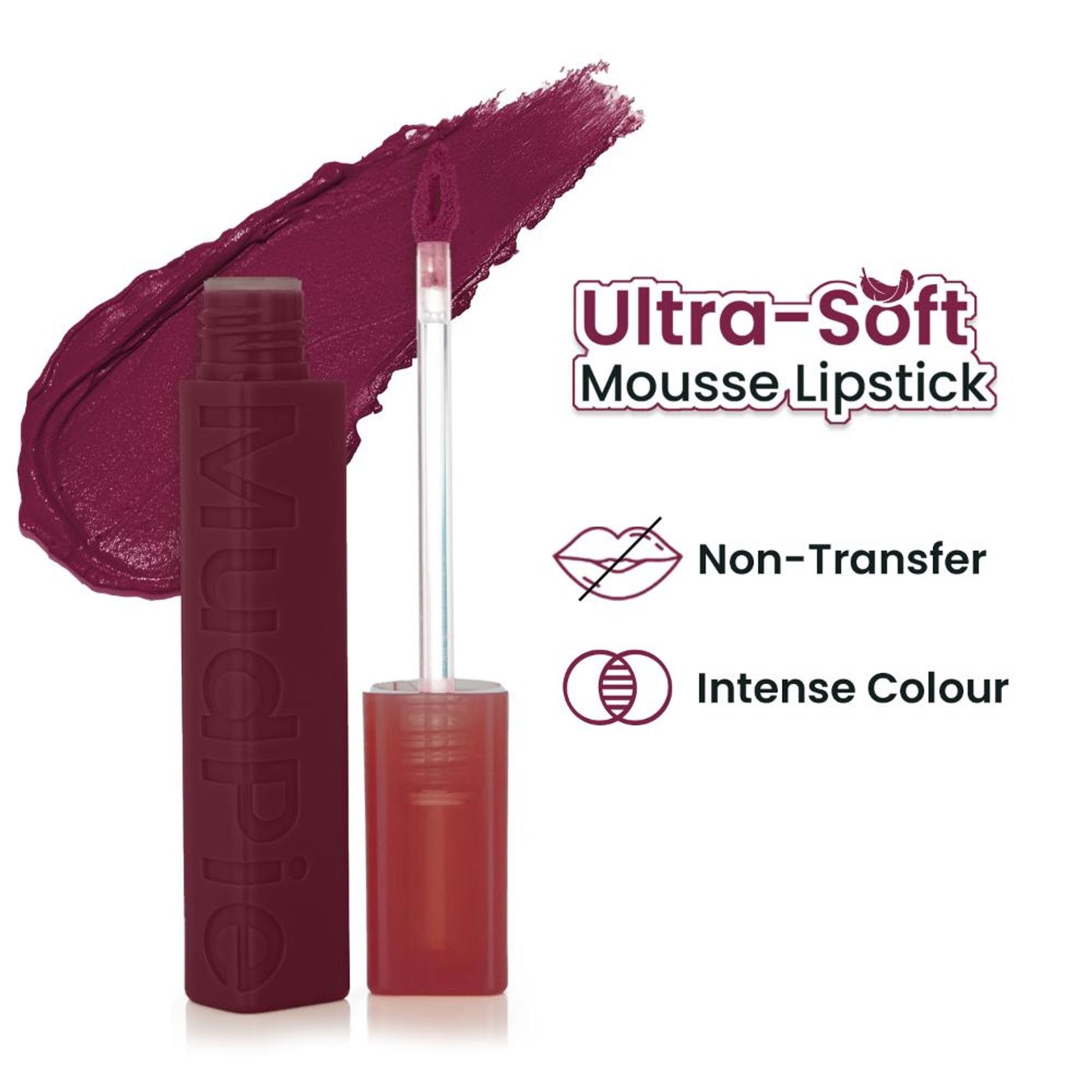 Swiss Beauty MudPie Lipstick With Velvet Matte Finish - 11 Dip Coral