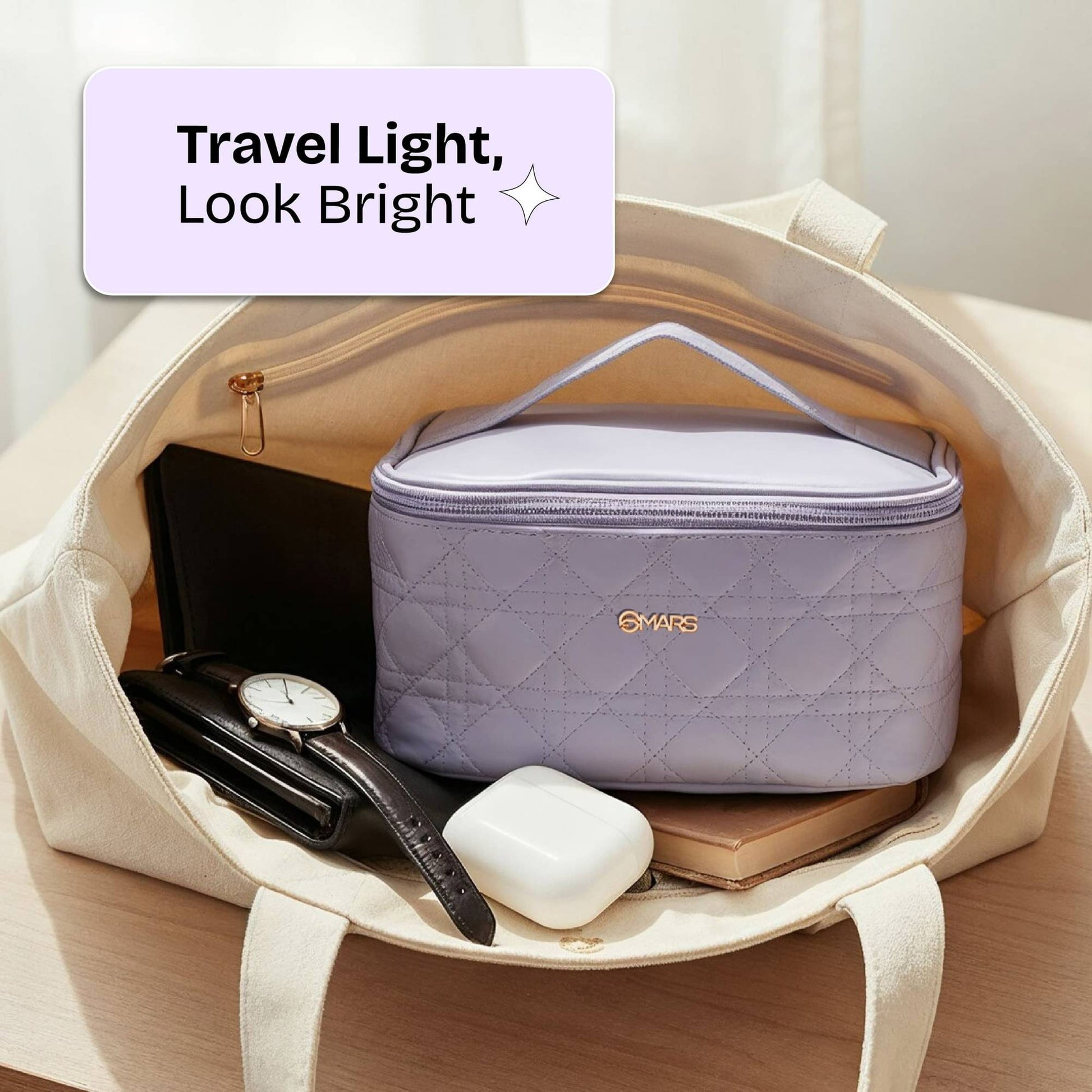 MARS Makeup Pink Bag