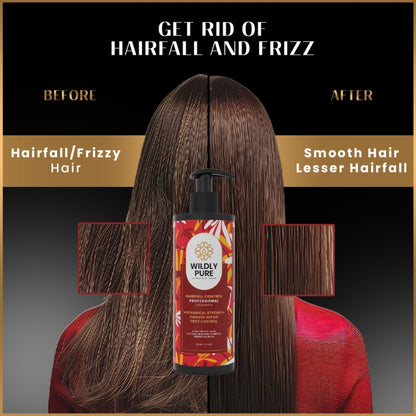 Wildly Pure Hair Fall Control Shampoo with Hyaluronic Acid & Natural Biolipid Complex