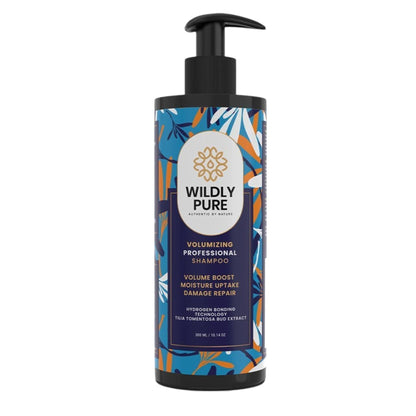 Wildly Pure Volumizing Shampoo for thin & wavy hair with Hydrogen Bonding Technology